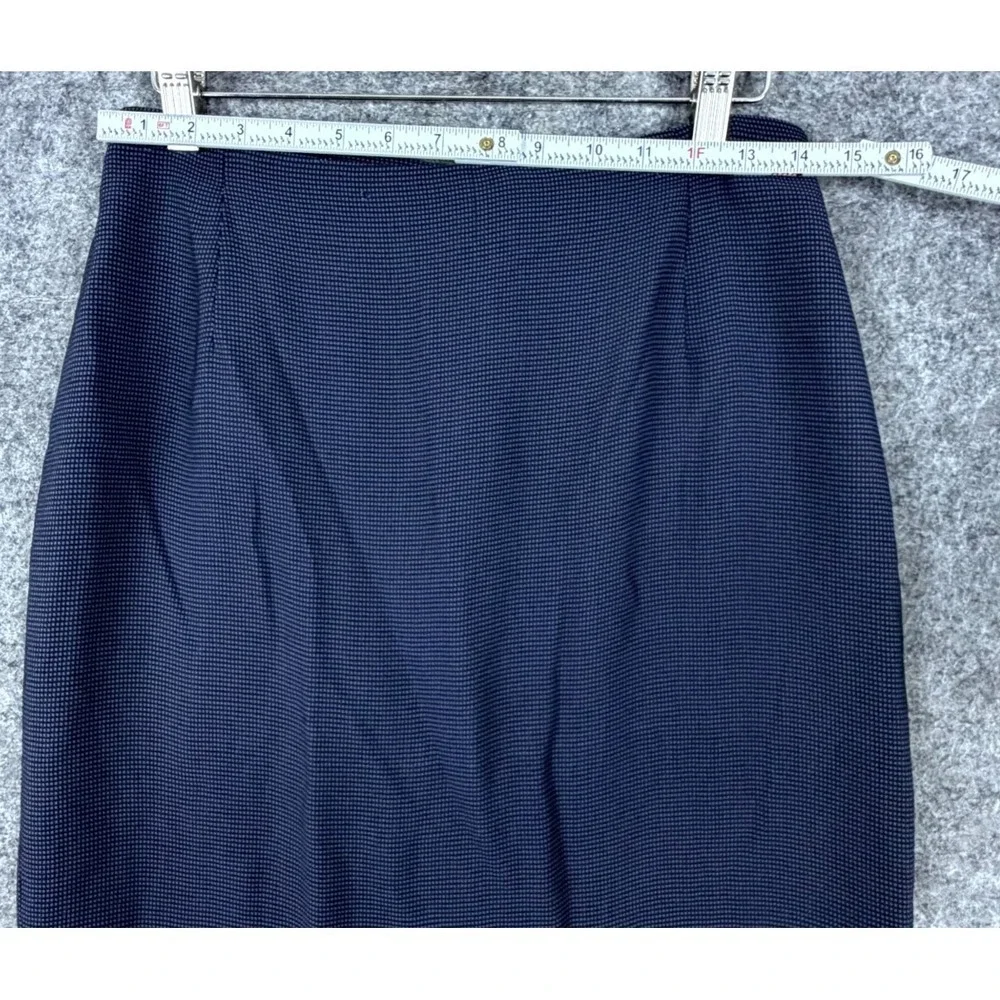 Vintage Garfield &‎ Marks Skirt Womens 6 Blue Office Chic Pencil Classic Capsule